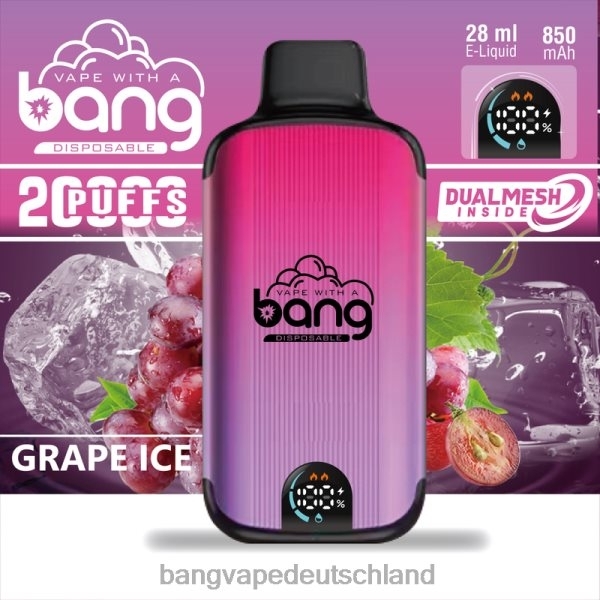 Bang Vape Berlin - Bang Vape Digital Smart Screen 20000 Züge 2B2XN3 Einweg