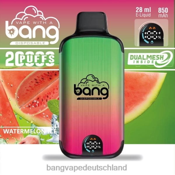 Bang Vape Berlin - Bang Vape Digital Smart Screen 20000 Züge 2B2XN3 Einweg