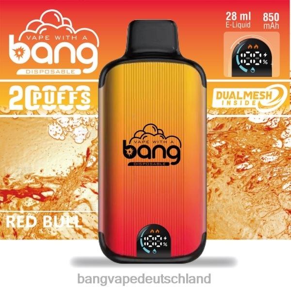 Bang Vape Berlin - Bang Vape Digital Smart Screen 20000 Züge 2B2XN3 Einweg