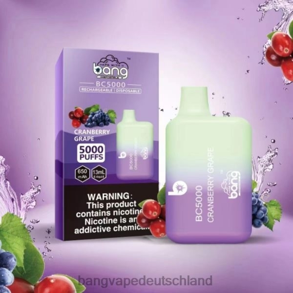 Bang Disposable Vape Flavors - Bang Vape Box BC5000 5 % NIC 5000 Puffs Stift Typ C wiederaufladbar 2B2XN9 Einweg