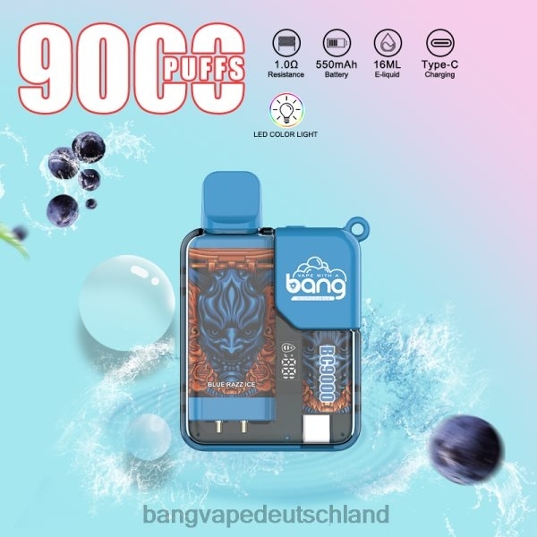 Vape Gang Shop - Bang Vape Box BC9000 vorgefüllt 16ml 2B2XN6 Einweg