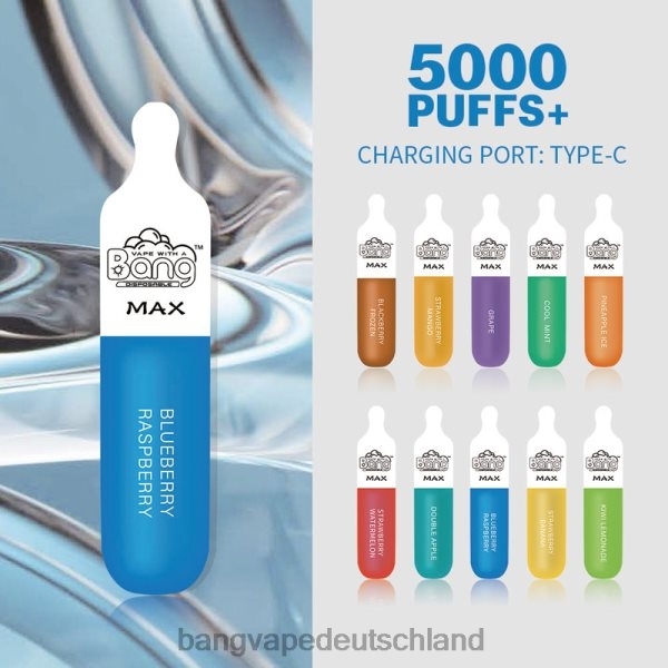 Best Bang Vape Flavor - Bang Vape Max 5000-Puff-Riegel 2B2XN10 Einweg
