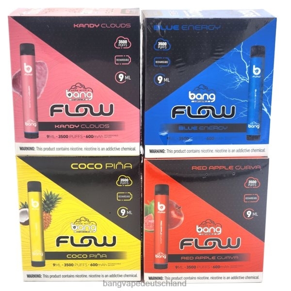Gang Vape Price - Bang Vape Flow 3.500 Züge (10er-Packung) 2B2XN37 Einweg