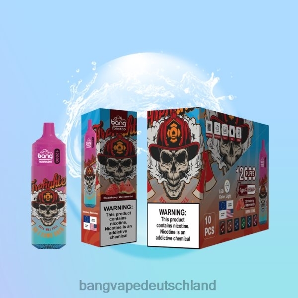 Vape Gang Disposables - Bang Vape Tornado 12000 Züge mit LED und Mesh-Spule 2B2XN4 Einweg