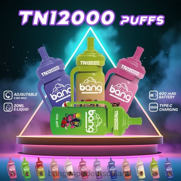 Vape Gang Flavors - Bang Vape TN12000 Pod mit Mesh-Spule 2B2XN5 Einweg