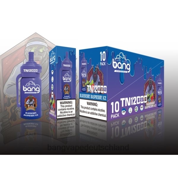 Vape Gang Flavors - Bang Vape TN12000 Pod mit Mesh-Spule 2B2XN5 Einweg