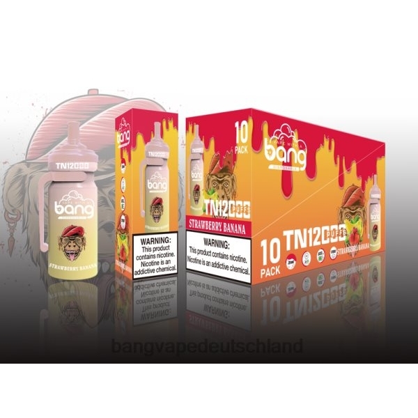 Vape Gang Flavors - Bang Vape TN12000 Pod mit Mesh-Spule 2B2XN5 Einweg