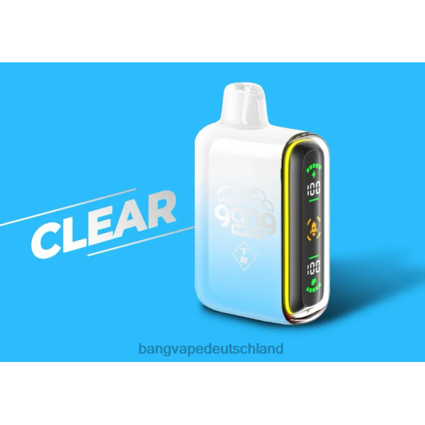 Vape Gang Disposables - Vape Gang MEGA 20.000 Züge Einweg-Vaporizer (5er-Packung) 2B2XN56 klar